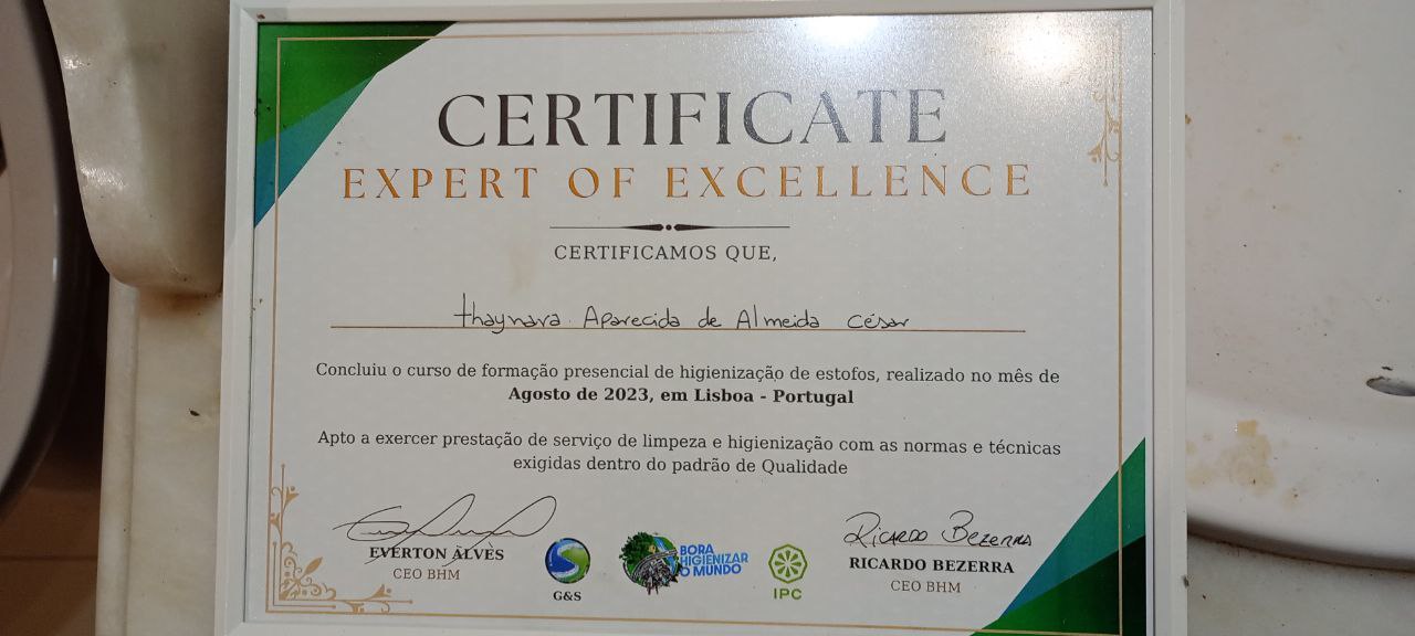 certifiado thay